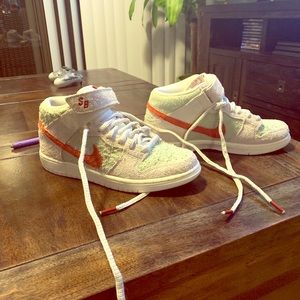 Nike white widow worn twice